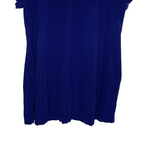 Patio Casuals by Cabernet XL MuMu Lounge House Embroidery Blue Comfy - Picture 5 of 7